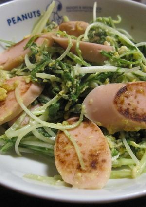チャチャッと簡単☆お魚ソーセージの炒め物-レシピのメイン写真