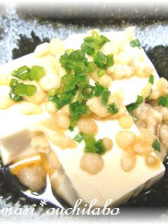 レンジで簡単2分料理!たぬき温奴-レシピのメイン写真
