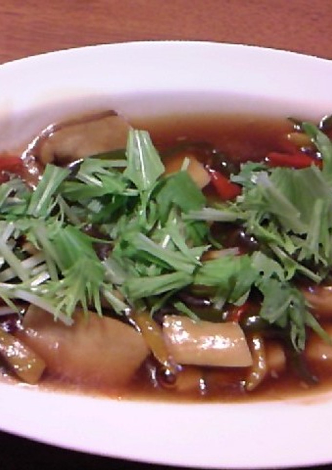 きのこ野菜炒め　あんかけ風　ｂｙ旨かたれ-レシピのメイン写真
