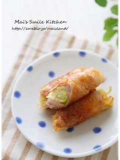 キャベツの肉巻き*お弁当おかず-レシピのメイン写真