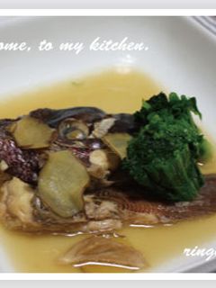 鯛のあら煮-レシピのメイン写真