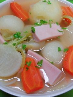 おさかなのソーセージでポトフ-レシピのメイン写真
