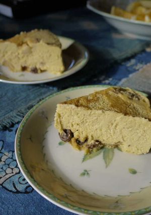 さつまいもとりんごのチーズケーキ-レシピのメイン写真