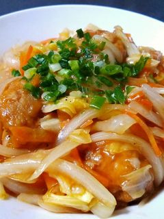 唐揚げの甘酢炒め-レシピのメイン写真