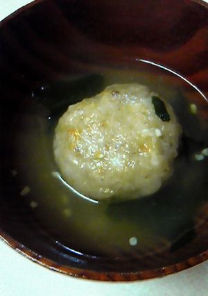 蓮根団子のあんかけ汁-レシピのメイン写真