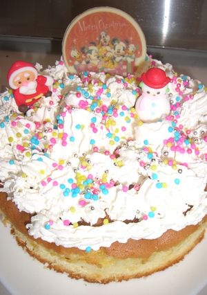 ホワイト☆クリスマスケーキ-レシピのメイン写真