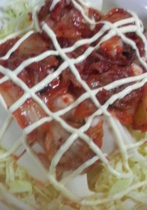 乗っけるだけで旨い！キムチ豆腐サラダ☆-レシピのメイン写真