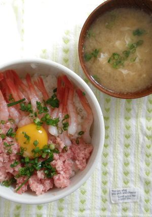 甘エビの殻でお味噌汁！-レシピのメイン写真