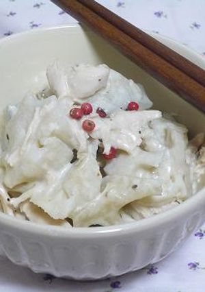 れんこんと鶏ささみのしゃきしゃきサラダ♪-レシピのメイン写真