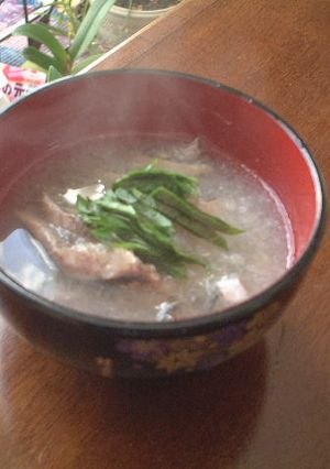 おいしい鰯の潮汁-レシピのメイン写真