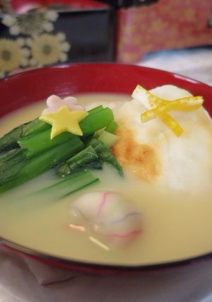 白味噌のお雑煮-レシピのメイン写真