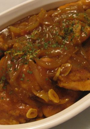 チキンの炒め煮＊カレー味-レシピのメイン写真
