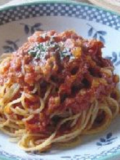 トマトとツナのシンプルパスタ-レシピのメイン写真