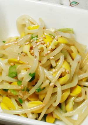 韓国 豆もやしのナムル-レシピのメイン写真