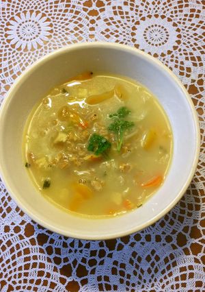 クミンと大麦入り野菜スープ-レシピのメイン写真