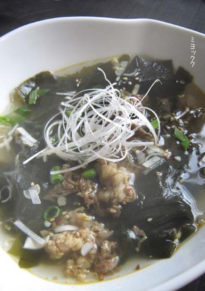 韓・わかめのスープ【ミヨックク】簡単よ♪-レシピのメイン写真