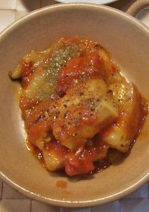 トマトソースのタラと高野豆腐のソテー♪-レシピのメイン写真