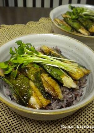 さんまの洋風蒲焼き丼-レシピのメイン写真