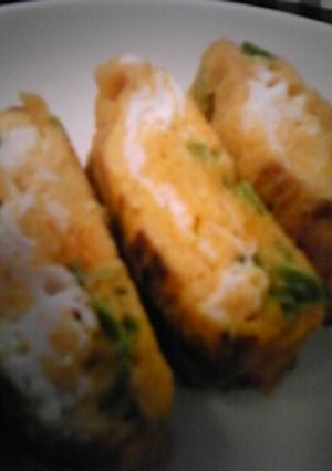 お弁当に☆ねぎ入り卵焼き-レシピのメイン写真