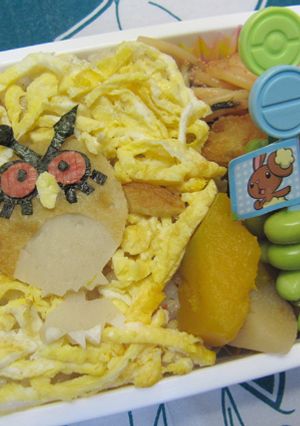 キャラ弁　ホーホー（ポケモン）-レシピのメイン写真