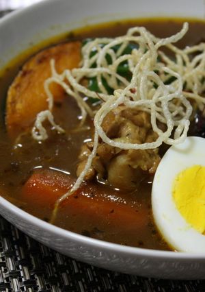 絶品！野菜とチキンのスープカレー-レシピのメイン写真