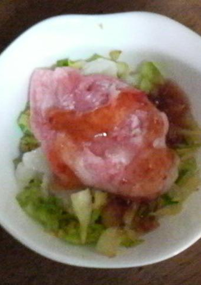 おもちとキャベツの蒸し焼き-レシピのメイン写真