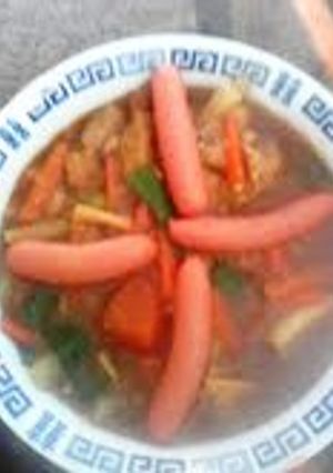 ちょいカレーで、カレーうどん♪-レシピのメイン写真