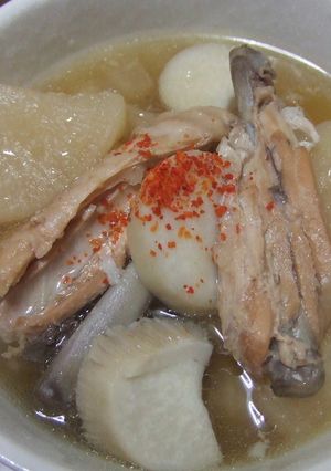 鶏スペアリブのコラーゲンスープ-レシピのメイン写真