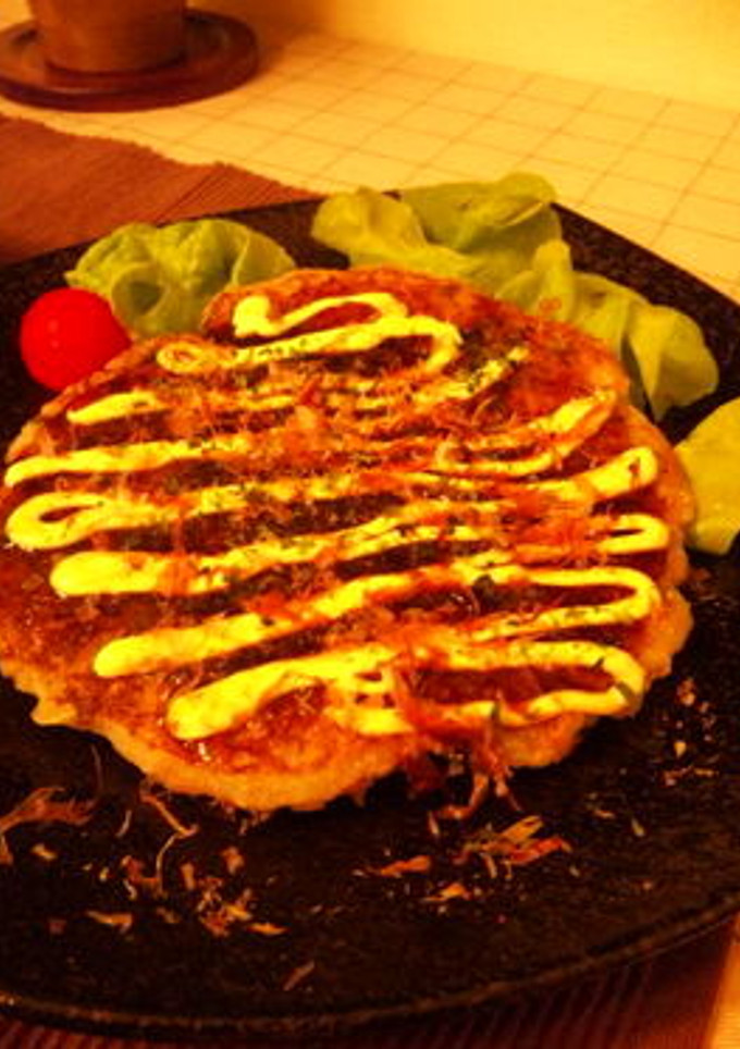 蓮根と豆腐のもちもちお好み焼き-レシピのメイン写真