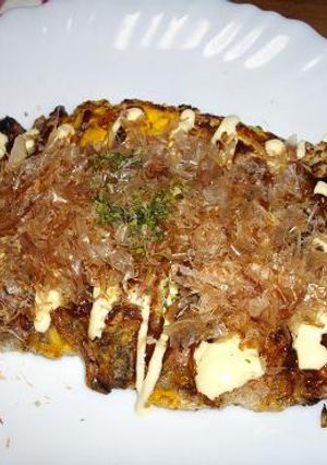 「お魚のソーセージ」で一銭焼き-レシピのメイン写真
