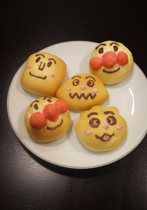 アンパンマン　☆パン☆-レシピのメイン写真