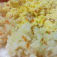 ガーリックライスのオムライス風♪