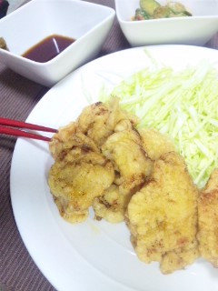 <<鶏肉*天ぷら>>-レシピのメイン写真