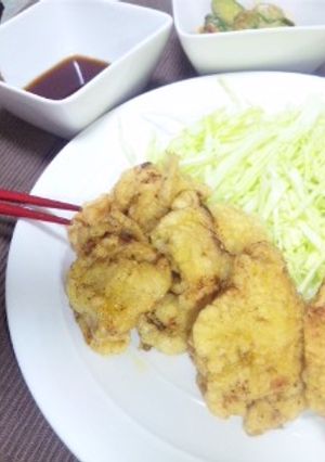 <<鶏肉＊天ぷら>>-レシピのメイン写真