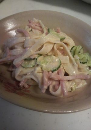 きしめん(うどん)ｻﾗﾀﾞ-レシピのメイン写真