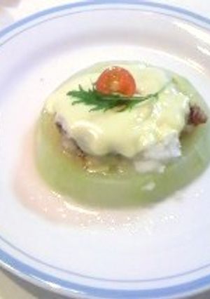 冬瓜リングとろとろチーズの隠れチキン焼き-レシピのメイン写真