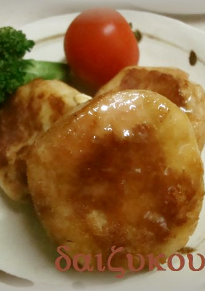 こってりバターしょうゆの里芋のお焼き♪-レシピのメイン写真