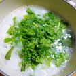 ルクルーゼで餅入り七草粥☆