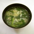 にらと卵の中華スープ