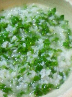いりこ(煮干)出汁の七草粥-レシピのメイン写真