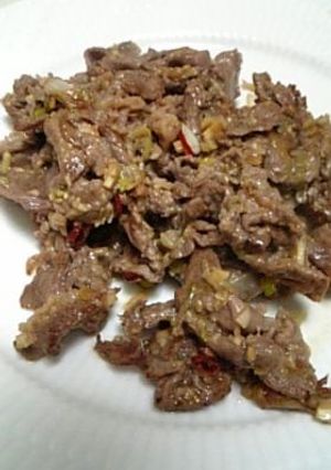 簡単☆牛肉の香り焼き-レシピのメイン写真