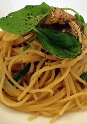 ブリ照りパスタ-レシピのメイン写真