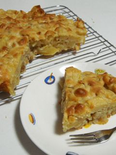 ザクザク☆りんごと胡桃のケーキ-レシピのメイン写真