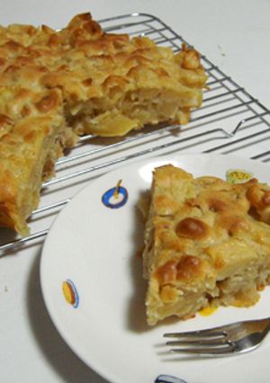 ザクザク☆りんごと胡桃のケーキ-レシピのメイン写真