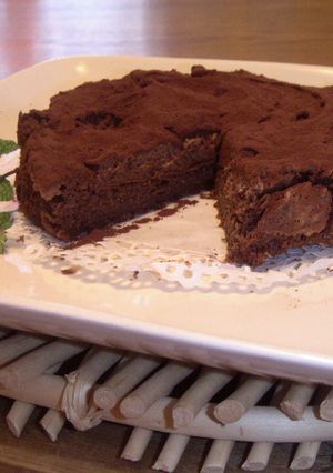 驚きのダブルチョコケーキo(・∇・o)-レシピのメイン写真