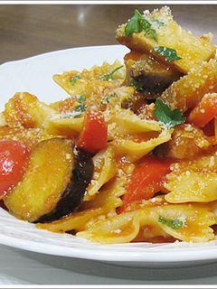 ざくざく切った野菜のトマトソースのパスタ-レシピのメイン写真