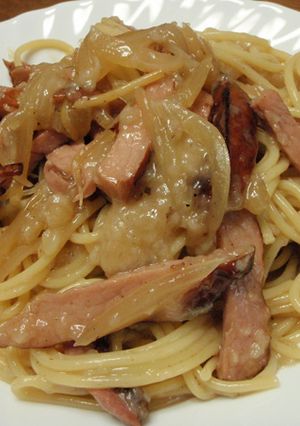 長芋とベーコンのねばねばパスタ-レシピのメイン写真