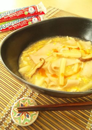 ひらひらピンク♪の酸辣湯-レシピのメイン写真