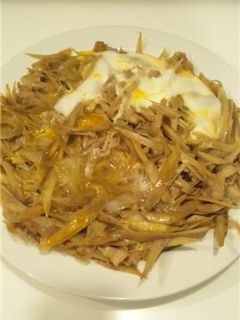 ご飯に合う!ごぼうと豚バラの柳川-レシピのメイン写真