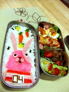 ウサビッチ☆キレネンコ キャラ弁-レシピのメイン写真